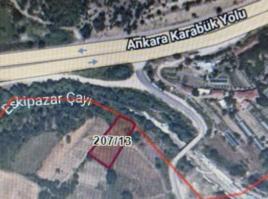 Satılık 1246m² Arsa Karabük Merkez Çukurca’da
